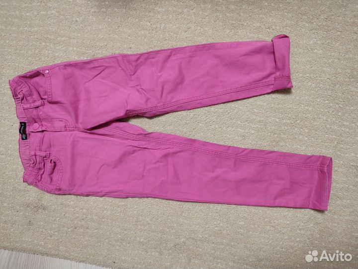 Большой пакет одежды на девочку р. 134