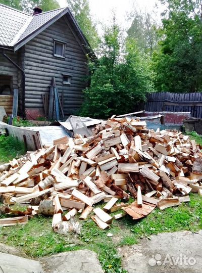 Дрова Ольха от 1 куба с доставкой в Выборге любого