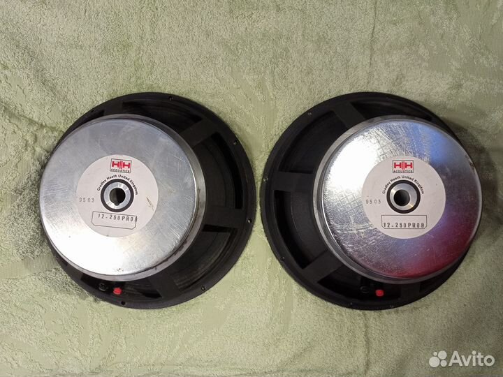 HH Acustics 12-250PRO8 Audax Onkyo 4А28 ломо