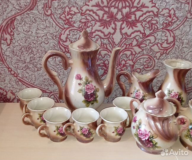 Чайно-кофейный сервиз 17 предметов