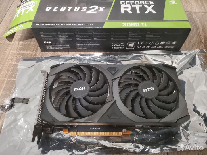 Видеокарта msi rtx 3060ti