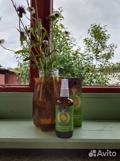 Спрей от комаров и мошек