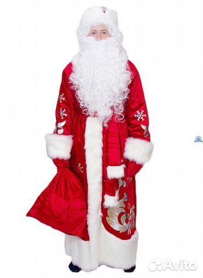 Костюм Деда Мороза на новый год