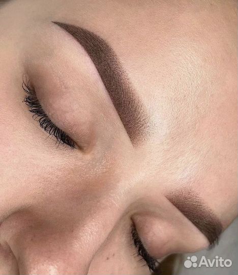 Перманентный макияж бровей губ и век