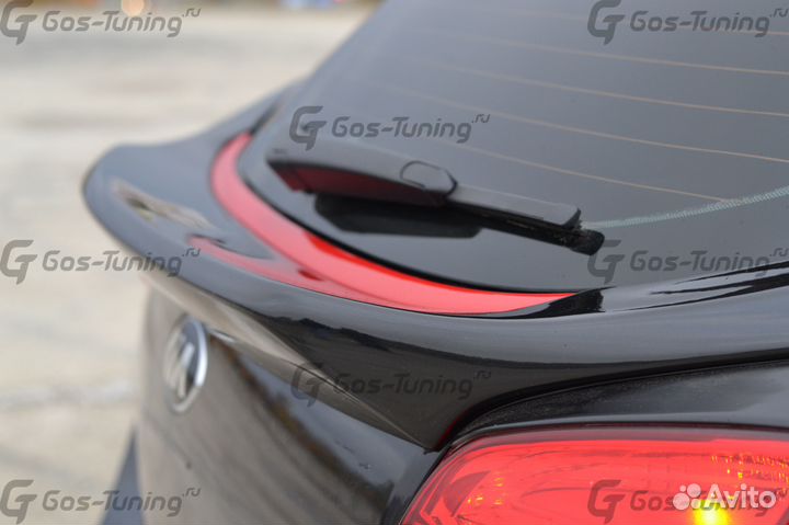 Тюнинг спойлер нижний GT-Line на Kia Ceed JD