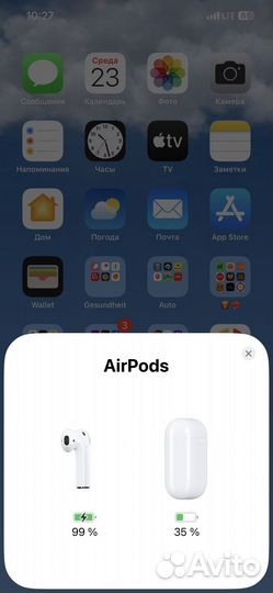 Наушники apple airpods