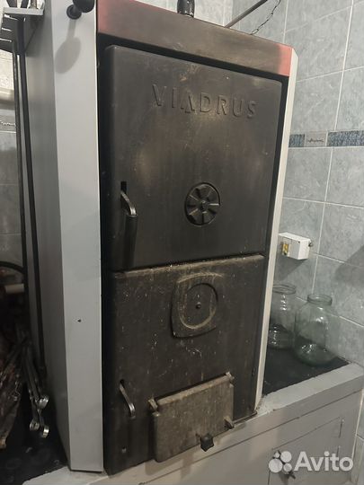 Твердотопливный котел viadrus