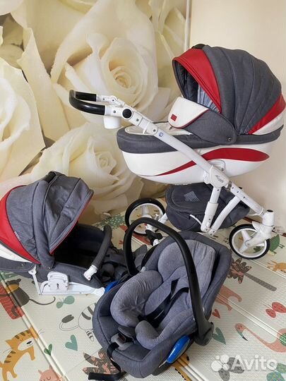 Коляска adamex 3 в 1