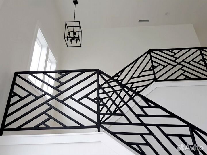 Ограждение Лестницы Хайтек Лофт