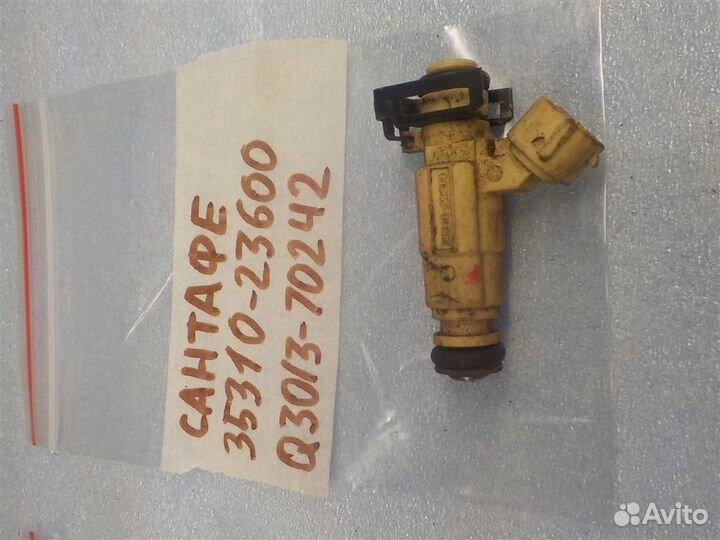 Форсунка инжекторная электрическая Hyundai Santa