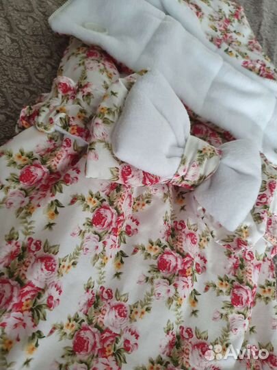 Конверт на выписку на девочку