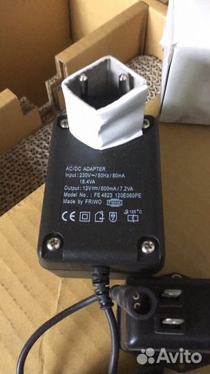 Адаптер блок питания 12v 600 мА