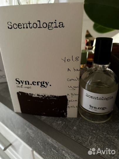 Парфюмерная вода scentologia synergy