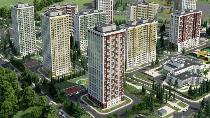 1-к. квартира, 41,1 м², 23/25 эт.