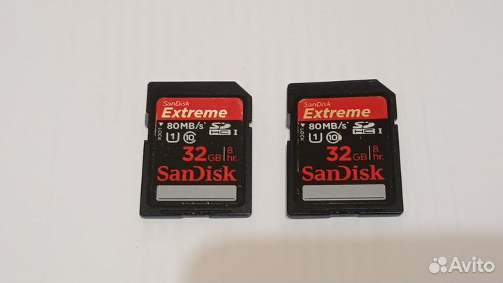 Карты памяти sdxc SanDisk Extreme 32GB 80MB/s