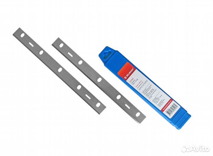 Ножи belmash 250х2х20 M6 пара (2 шт.)