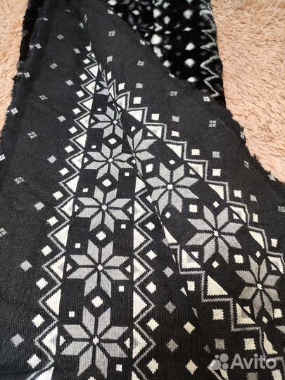 Искусственный чёрный мех