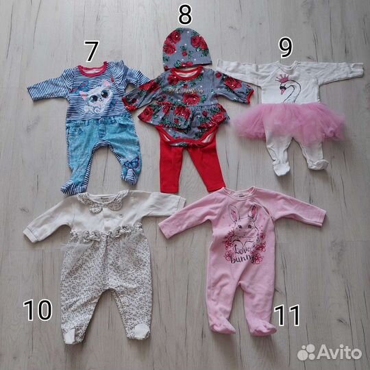 Детские вещи, чепчкики, носочки (52,56,62,68р-р)