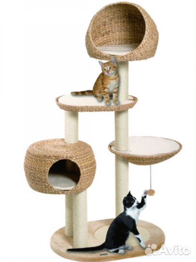 Домик когтеточка для кошек Karlie banana leaf