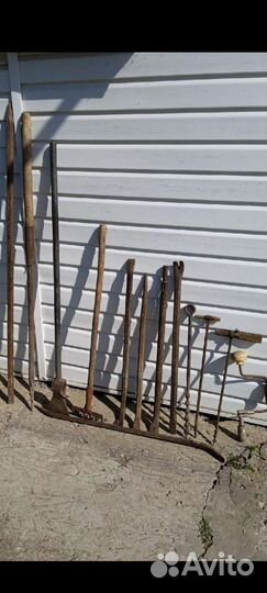 Ледоруб, лом, гвоздодер, пила, СССР