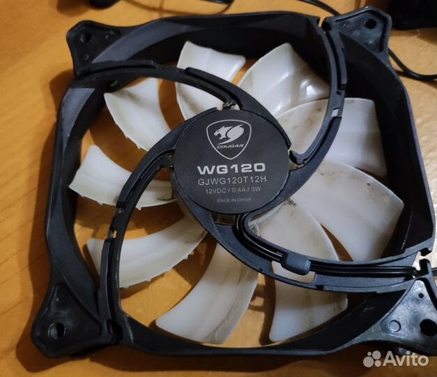 Вентиляторы с подсветкой RGB, Cougar, для корпуса