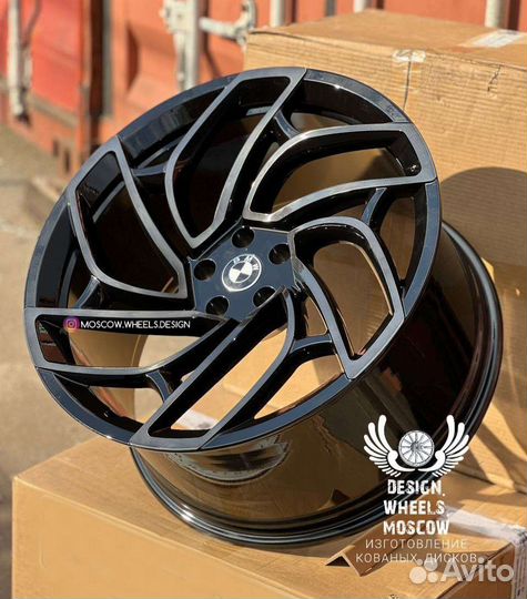 Кованые диски R21 на BMW X5 X6 X7 в наличии