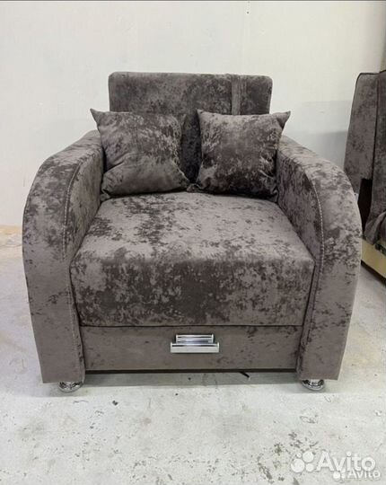Кресло кровать + 2 подушки #065