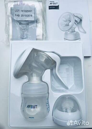 Молокоотсос ручной Avent