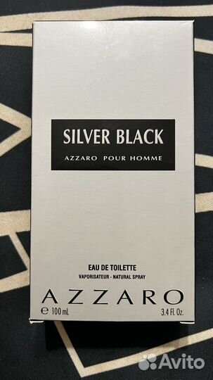 Azzaro pour homme silver black