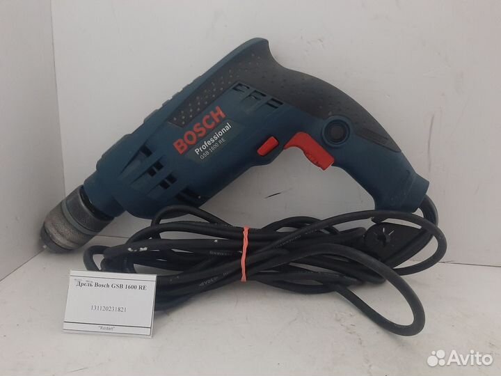 Дрель Bosch GSB 1600 RE