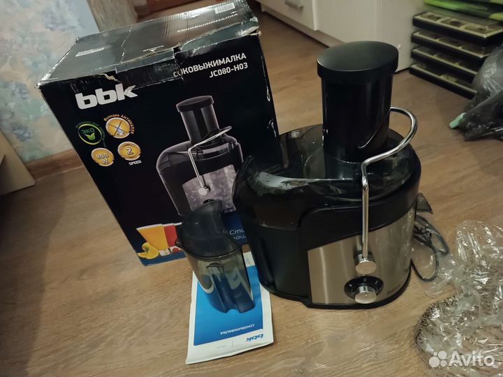 Соковыжималка BBK JC080-H03 новая