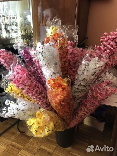 Цветы для декора(ветки,дерево сакуры)