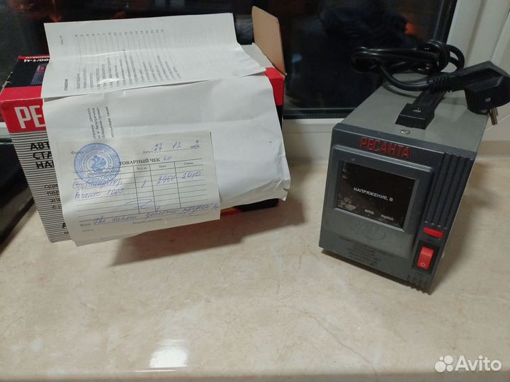 Стабилизатор напряжения Ресанта асн-1000