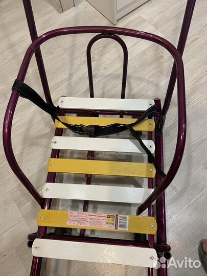 Детские санки на колесах