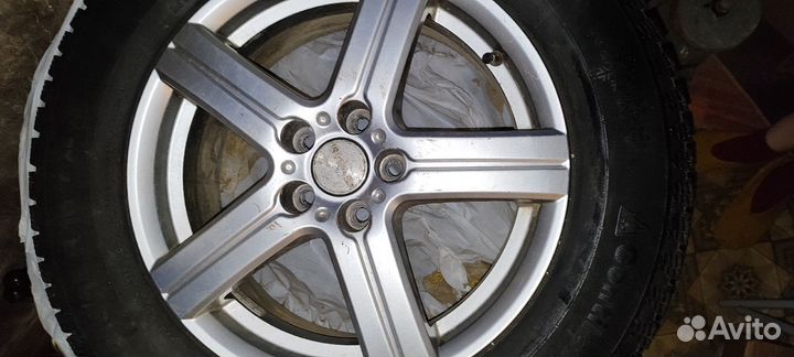 Резина Continental с дисками 215/65 r16