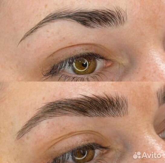 Перманентный макияж бровей, губ. Татуаж