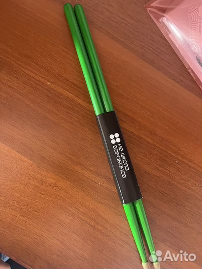 Продаю новые барабанные палочки, неоновые