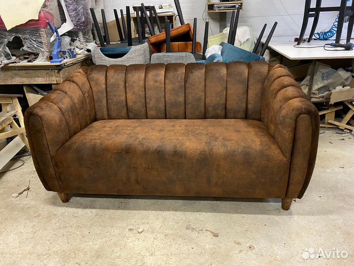 Диван для кафе «Олимп», шинил