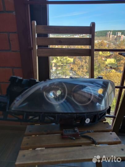 Фары на mazda 3 bk седан