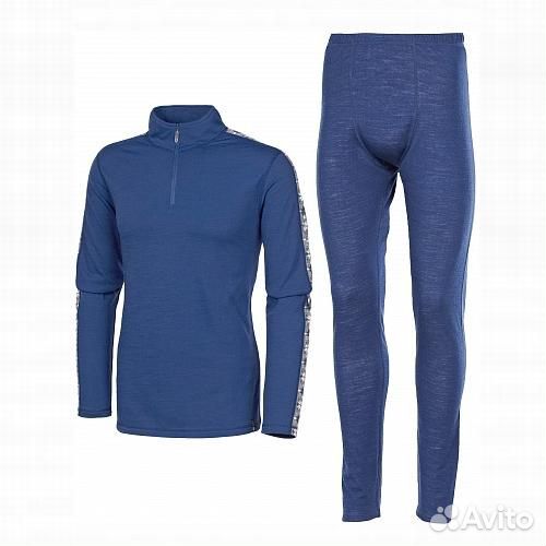 Glissade термобелье мужское с мериносом 46рр