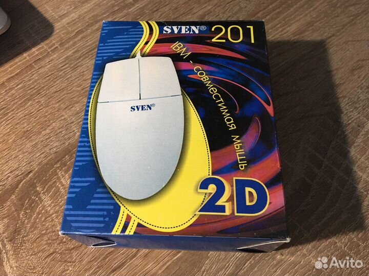 Мышь механическая ps/2 Sven 201