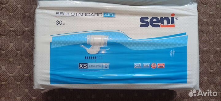 Памперсы для взрослых seni xs