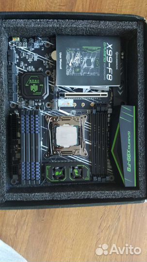 Материнская плата с процессором xeon E52678V