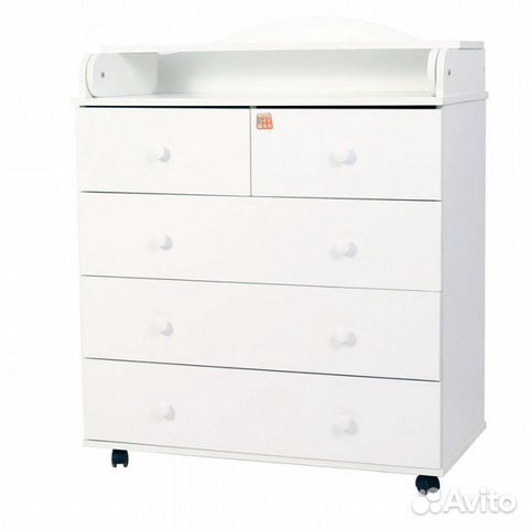 Комод Топотушки Фортуна (5 ящиков) 800/5 лдсп