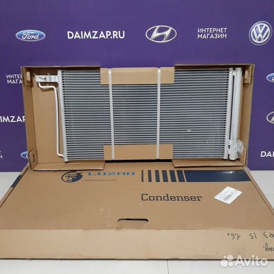 Радиатор кондиционера ford focus 3 рестайлинг 2015