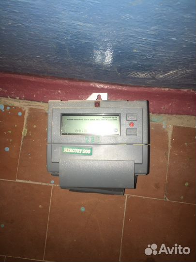 Счетчик электрический бу