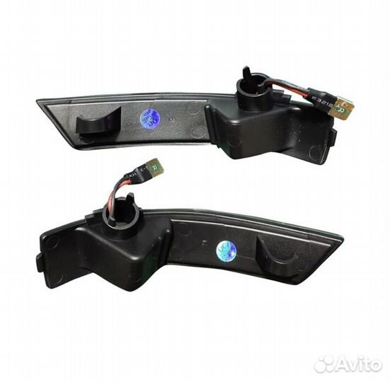 Бегающие поворотники ford Focus 2,3 Черные