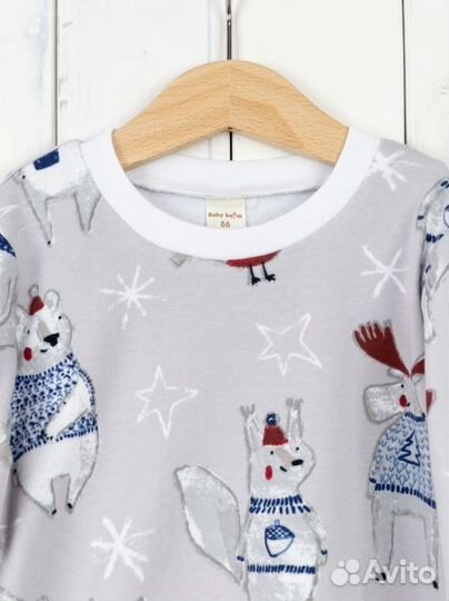 Пижама детская Baby Boom кд333/13-И Лоси на (122)