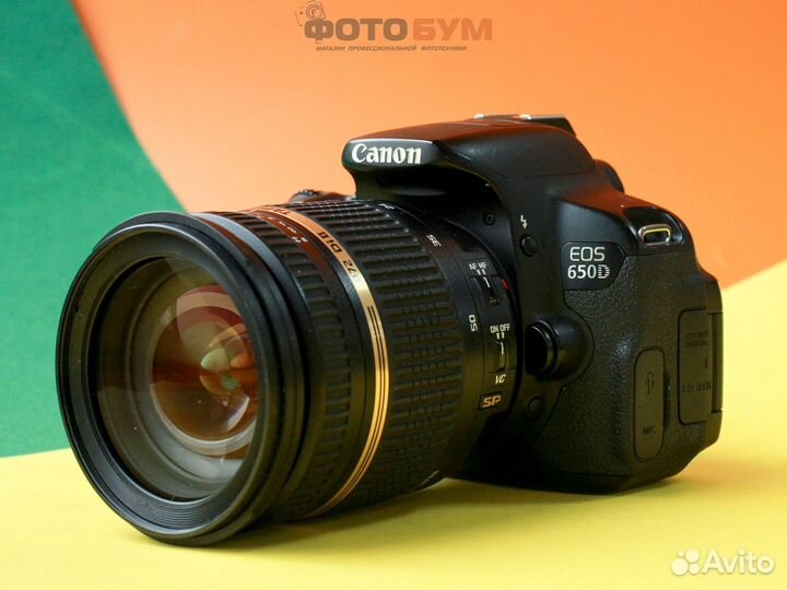 Фотоаппарат Canon 650D + Tamron 17-50mm f2.8 VC