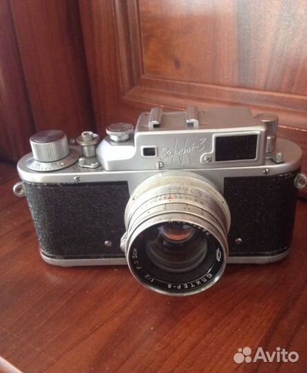 Плёночный фотоаппарат Зоркий 3 М